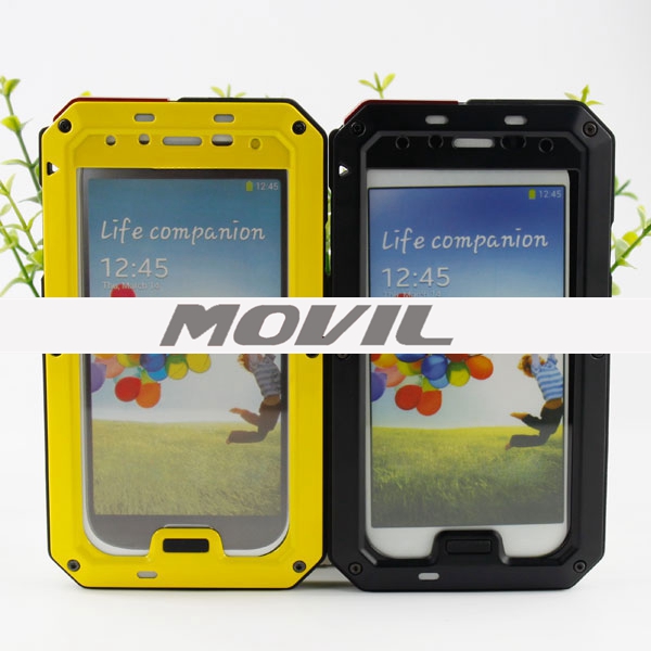 NP-1818 Funda de metal con triple defensa para Samsung S4-11